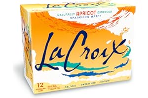 LA CROIX 100% Natural Sparkling Water Apricot - 12 Can(s)