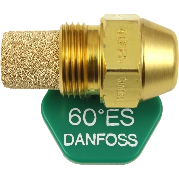 Danfoss Oil Fired Boiler Burner Nozzle 0.75 x 60 ES USgal/h ° Degree Spray  Pattern Heating Jet 2.25 Kg/h : Amazon.co.uk: DIY u0026 Tools
