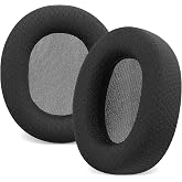 Linkidea SteelSeries Arctis Prime/PRO/ 9X/7/5/3 Headphones, Replacement Ear Pads for Headphone Headphones (Mesh Fabric/Black