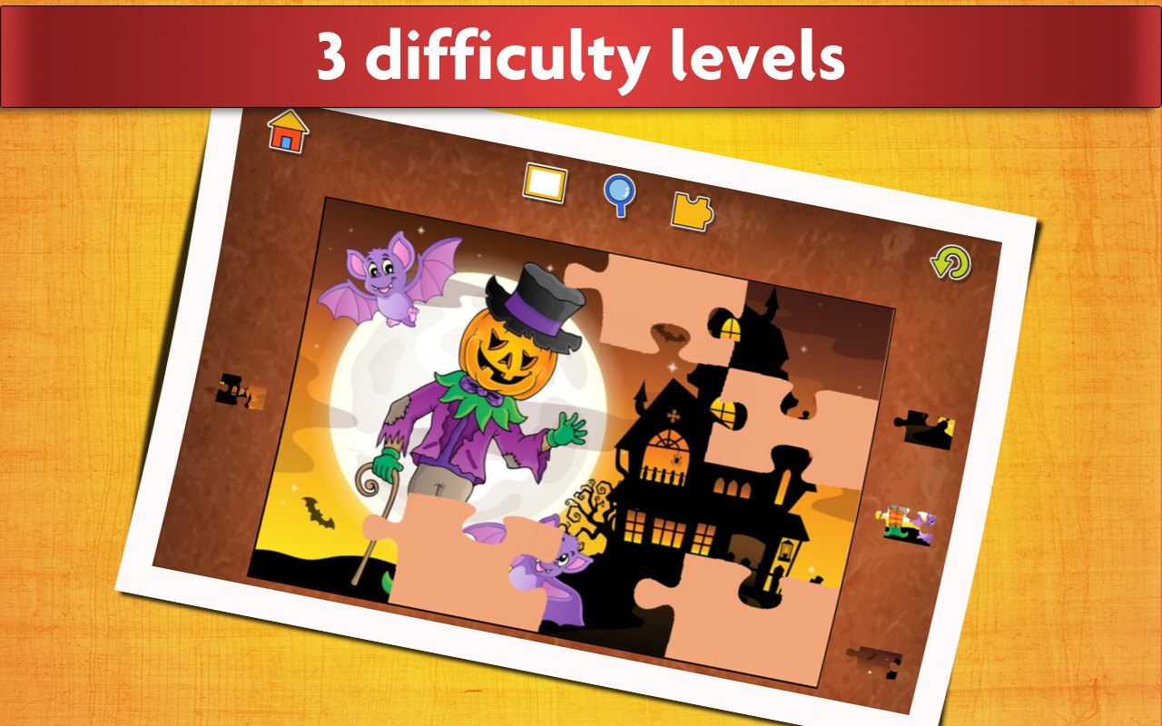 Jigsaw Puzzles Halloween Game for Kids Free Trial Edition Fun and