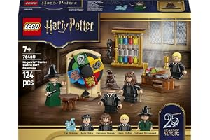 LEGO Harry Potter Zamek Hogwart: Ceremonia przydziału 76460 | Scenka do zbudowania, zabawka dla 7-latka, prezent dla fana Harry’ego Pottera, zestaw klocków dla dzieci, 124 elementy