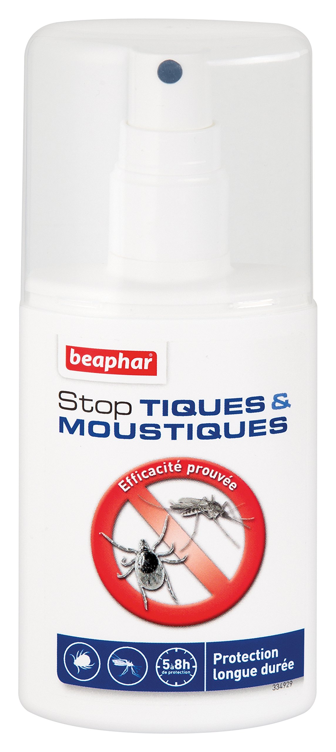 Beaphar - Stop Ticks & Mosquitoes, Anti-Tick and Mosquito Spray for Dogs - 125 ml