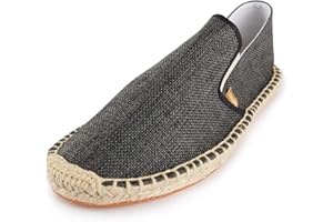 Alexis Leroy Men's Slip on Casual Flat Espadrilles