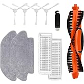 Ozemtek Beyaz Mi Robot Vacuum Mop Pro (Styj02ym) ile Uyumlu Fır&ccedil;a,Hepa Filtre 10 Par&ccedil;a Yedek Par&ccedil;a Mega Set