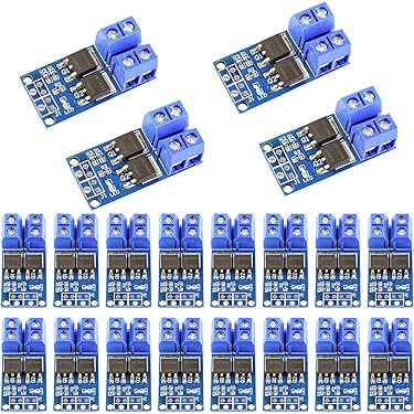 Driver PWM Arduino Lot De 10 Modules MOSFET PWM 5-36V 15A 400W - Double MOS Haute Performance Pour Arduino Et Projets Électroniques Module PWM 20kHz