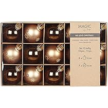 Inge-glas Christbaumschmuck - 3 Vögel Auf Clip, 4,5cm, Ochsenblut