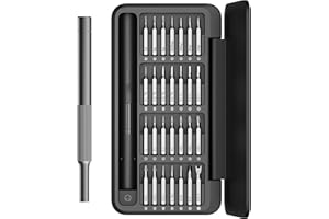HOTO Kit Destornilladores Precisión 28 en 1, Mini Destornillador Manual con Puntas Magnéticas Acero S2, Ideal para Teléfonos, Gafas, Relojes y Portátiles