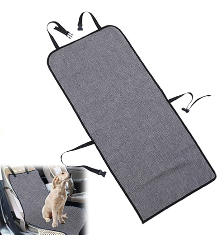 Housse De Protection Voiture Pour Chien - 140x120cm - Imperméable, Lavable - Pour Siège Arrière Ou Coffre