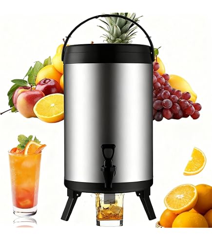 Distributeur D'eau Chaude Professionnel 10L - 2000W, Chauffage Rapide, 230V - Pour Restaurant, Café, Bureau
