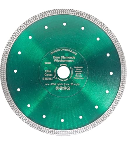 Disco Diamantato PRODIAMANT 125mm Per Taglio Piastrelle - Gres Porcellanato, Ceramica, Pietra - No Break-Out - Foto 7