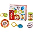 Halilit My First Baby Band Gift Set. Musical Instrument for Babies includes Egg Shaker, Cage Bell, Baby Maraca, Tube Shaker and Fun Rattle. 6 Months +