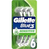 Gillette Blue3 Sensitive Comfortgel Kullan At Tıraş Bı&ccedil;ağı 6'lı