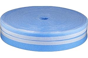 NT NOYON & THIEBAULT Banda Periférica con Doble Adhesivo para Suelo Radiante | Longitud 50 m | Aislamiento Perimetral Eficiente | Fácil de Colocar sin Herramientas | NOYON & THIEBAULT