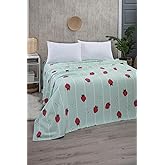 Mulberry &Ccedil;ilek Desenli Tek Kişilik Pike Yatak &Ouml;rt&uuml;s&uuml; 170 x 230