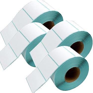 Etichette Autoadesive Per Raccoglitori - 50 Pezzi, 6x19cm - Bianche, Per Organizzazione Ufficio E Scuola