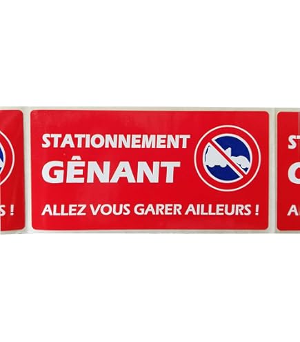 Autocollants : Diamètre 100 Mm, 4 Pièces – Hauteur De Passage