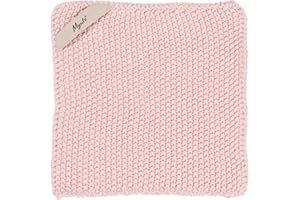 IB Laursen Mynte Topflappen ROSA gestrickt Küche Kochen Topfhandschuhe Rose