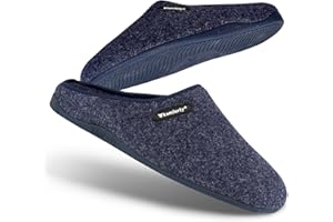 Komforty Hausschuhe Damen Herren - Rutschfeste Hausschuhe für drinnen & draußen - Warme Pantoffeln