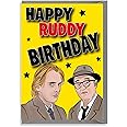 Bottom Inspired Birthday Card - Happy Ruddy Birthday IN42