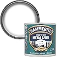 Hammerite Direct to Rust Satin Metal Paint - White - 250ML