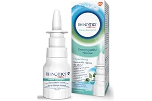 Rhinomer Spray Nasal Descongestionante Intenso Eucalipto, Para Adultos y Niños a Partir de 6 Años, 20 ml