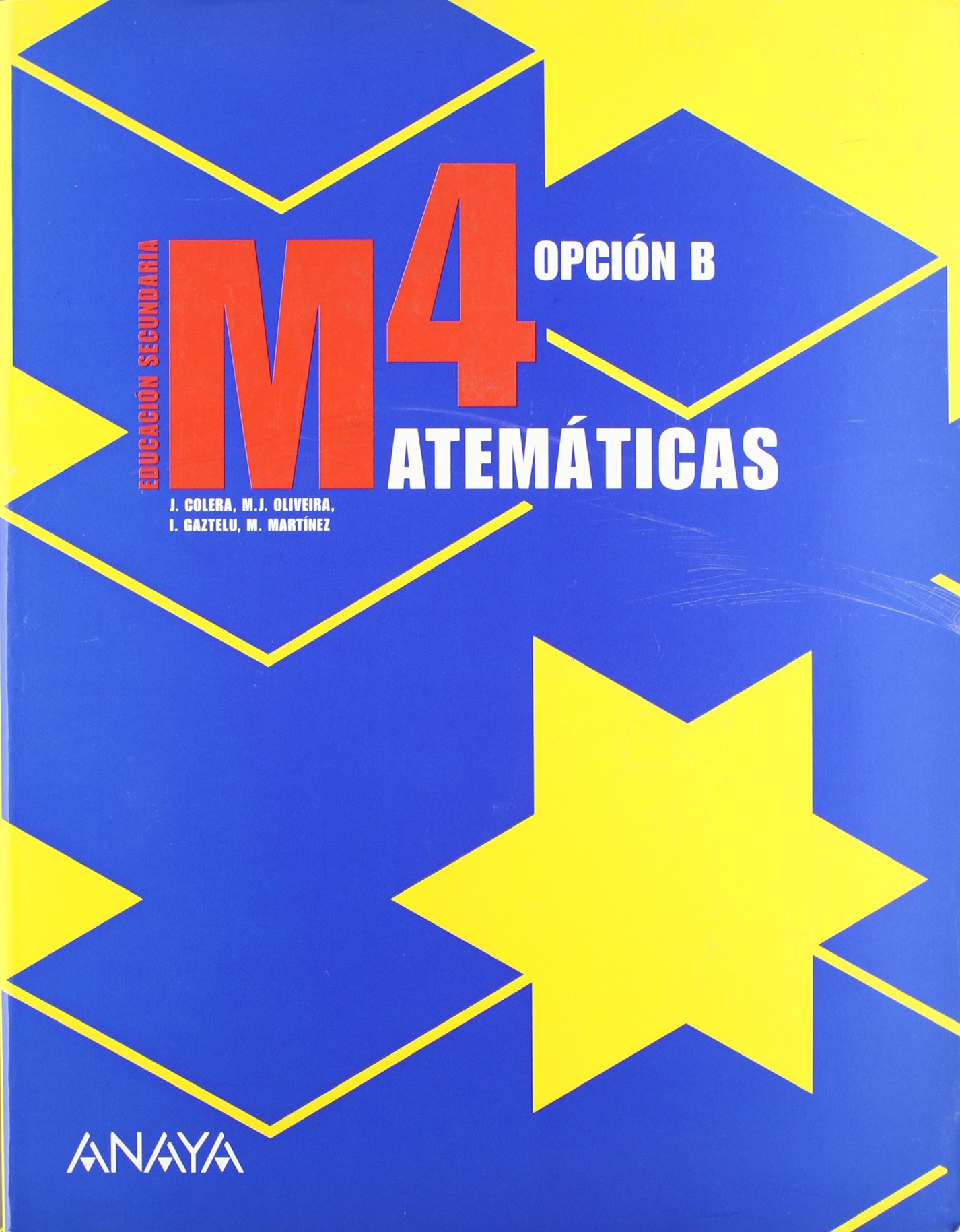 Matemáticas 4. Opción B