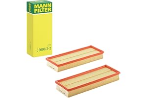 ‎MANN-FILTER MANN-FILTER C 3698/3-2 Luftfilter (2er Set) - für Pkw + Transporter