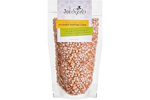 Joe & Seph's Popping Corn Kernels, XX-Large Bag 1kg MUSHROOM POPPING CORN (Packing may vary).