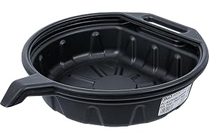 BGS 9979 | Oljeuppsamlingsbricka med pip | 3,5 l | Diameter: 265 mm | höjd: 60 mm