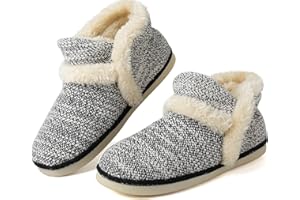 Lvptsh Pantofole da Casa Donna Uomo Invernali Ciabatte Peluche Comode Antiscivolo Stivaletto da Casa Morbido Scarpe Casa Calde Interne Esterno