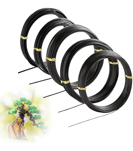 Filo Di Rame Filo Per Bonsai In Alluminio Anodizzato - 6mm X 19 Piedi - Marrone - Per Modellare Rami E Piante Kit Fai Da Te Piante - Foto 9