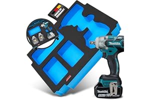 APTEX. APTEX Schaumeinlage passend für Makita Akku-Schlagschrauber DTW 300 für MakPac Gr. 1-3