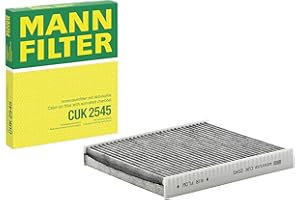 ‎MANN-FILTER MANN-FILTER CUK 2545 Innenraumfilter/Kabinenluftfilter - Pollenfilter mit Aktivkohle - für Pkw + Transporter