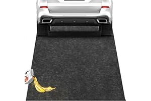STARVORTEX Tappetino per Garage da Sottovettura, 100x200 cm Impermeabile, Coprisuolo Riutilizzabile Antiscivolo per Olio, Assorbente per Proteggere il Pavimento, Tappeto per Moto e Auto