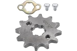 QUARKZMAN 420 Style 12T Tänder 17 mm Innerdiameter Motor Framdrevspaket för motorcyklar