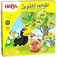 HABA Piccolo Frutteto Società Cooperativa per Bambino-Gioco di Dadi e Memoria-Promuove il riconoscimento del colore e lo spir