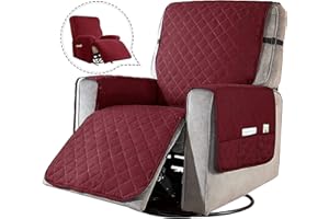 FORCHEER Sesselschoner Sesselüberwurf Sesselhusse Sesselbezug Jacquard Elastisch Stretch Husse für Cafe Stuhl Sessel