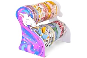 Unicorn Castle Cerchietto a doppio strato, supporto per capelli, accessorio per capelli per bambini