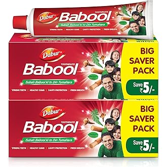 Dabur Babool Toothpaste 700g (350g x 2)