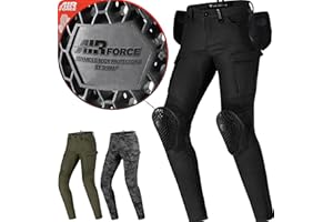 SHIMA Giro 2.0 Motorradhose Damen und Herren mit 4 Airforce Protektoren und Aramid Hose Jeans Cargo