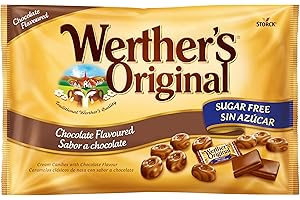Werther's Original, Caramelo duro (Sabor chocolate) - 1000 gr.