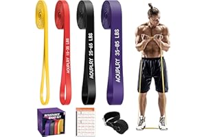 Aouplry Resistance Bands,Unisex Resistance Bands Set,Exercise Band with Door Anchor,for Shaping,Fat Loss,Muscle Building,Rehabilitation training,Strength Training Auxiliary Equipment