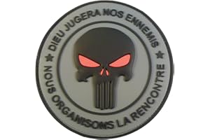 2AFTER1 Punisher Dieu JUGERA NOS Ennemis DEVGRU Morale PVC 3D Touch Fastener Patch