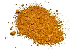 Lienzos Levante 0210121009 - Reines Pigment im100 ml Behäleter, 9, Farbe Eisenoxidgelb