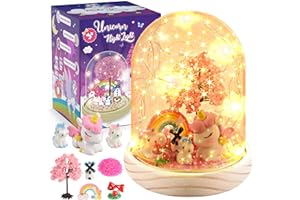Dislocati Lampe de Nuit pour Enfants à Personnaliser - Kit de Bricolage Créatif pour Enfants Atelier Creatif Enfant- Décoration de Chambre étoilée