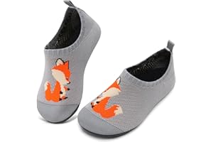 WateLves Chausson Enfant Pantoufle bebe d'intérieur Antidérapantes Chaussures de Semelle Maison Pantoufle Intérieur Garcon Slipper Unisex