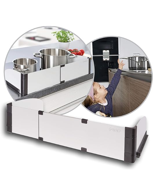 BLANC Lot X10 Cache-Prises Bébé Automatiques Sans Clé – Protection Prises Électriques Françaises Avec Adhésif 3M Ultra Résistant