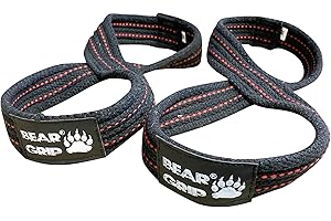 BEAR GRIP - Figure 8 Sangles d'haltérophilie Elite Edition