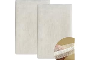 KREAPA Buchbindungstuch (2 Stück, 99 x 114 cm), Buchtuch für Buchherstellung, Buchbindung, super Stoff, Buchreparaturtuch, Material für die Reparatur von Bindungen alter Bücher