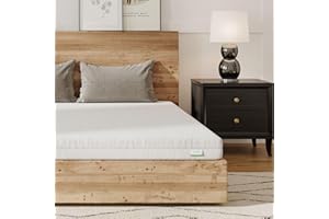 Novilla Matelas en Mousse 90x190, Matelas Amovible à 7 Zones de Confort, Réversible Été/Hiver, Respirable, Hauteur 18 cm